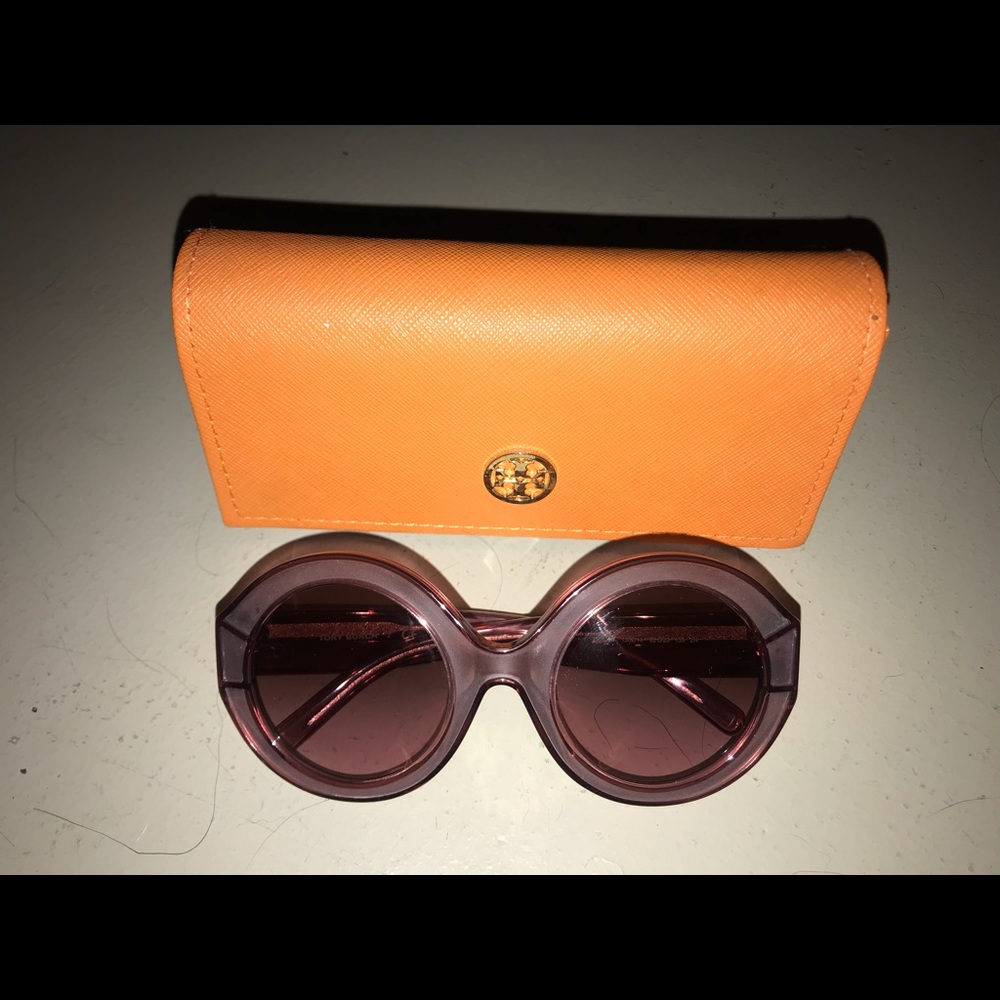 Tory Burch Purple Sunglasses